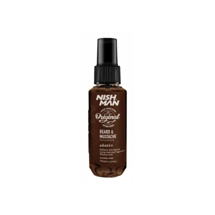 Фото товару: Парфум для бороди Nishman Beard & Mustache Parfum Adonis 75ml