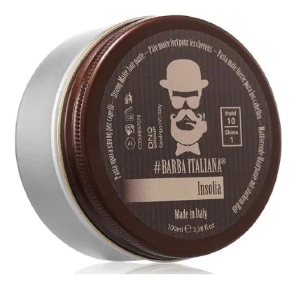 Матова паста для волосся сильної фіксації Barba Italiana INSOLIA 100 мл