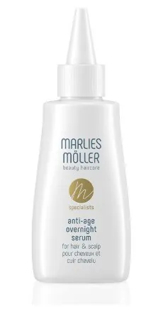 Нічна антивікова сироватка для росту волосся