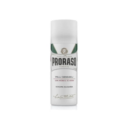 Фото товару: Піна для гоління Proraso Shaving Foam Sensitive Green Tea 50ML