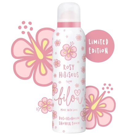 Фото товару: Пінка для душу Bilou Rosy Hibiscus 200 мл