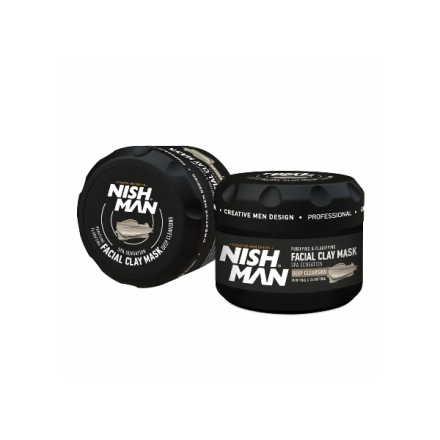 Фото товару: Маска для обличчя Nishman Facial Clay Mask Deep Cleansing 450 г