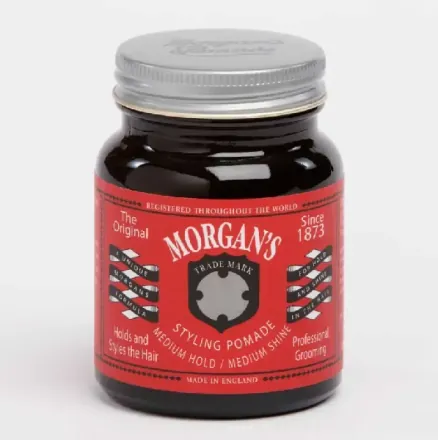 Фото товару: Помада середньої фіксації/середнього блиску Morgans Pomade Medium Hold and Shine 100г