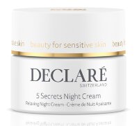 Заспокійливий нічний крем "5 секретів"