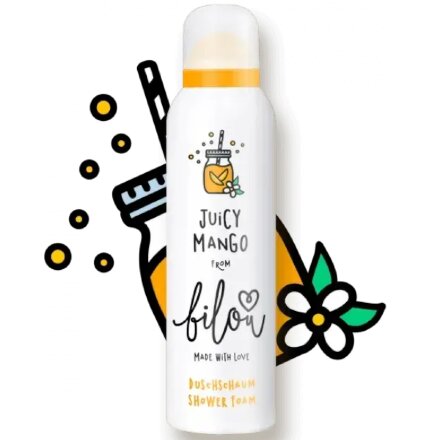 Фото товару: Пінка для душу Bilou Juicy Mango 200 мл