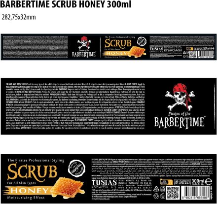 Скраб Barbertime Scrub Honey 300 мл