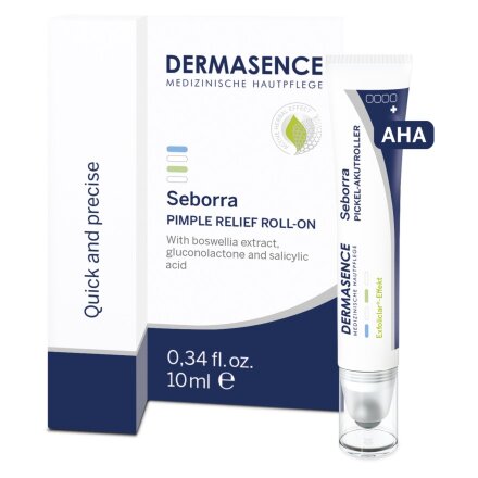 Локальний засіб швидкої дії при акне та запаленнях DERMASENCE Seborra Roll-on