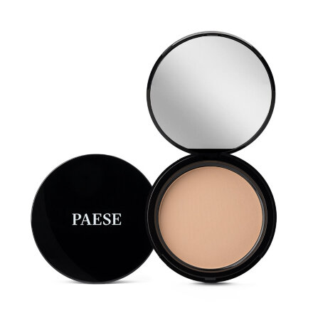 Фото товару: Компактна пудра тонуюча PERFECTING AND COVERING POWDER NANOREVIT PAESE (9g) - (5A) natural