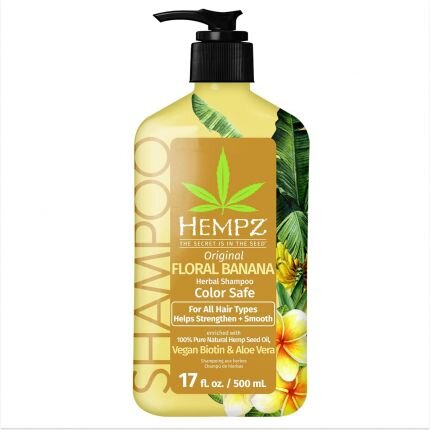Фото товару: Шампунь для фарбованого та пошкодженого волосся Original / Original Floral Banana Herbal Shampoo Color Safe