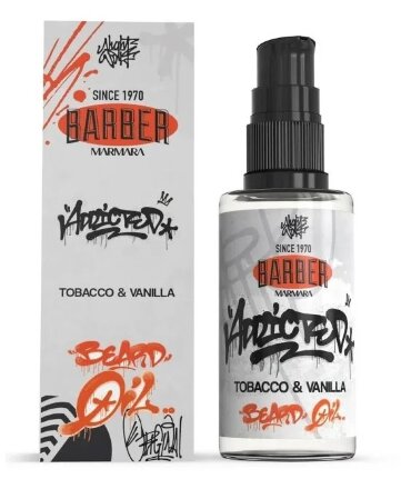 Олія для бороди Marmara Beard Oil Addicted Tobacco & Vanilla 50 мл