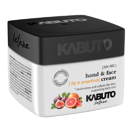Крем для рук та обличчя Kabuto Hand&face Cream Fig&grapefruit 240 ml