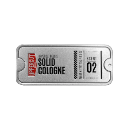 Фото товару: Сухий одеколон Uppercut Deluxe Solid Cologne Cedar & Spice 15g
