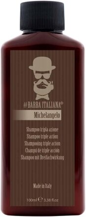 Тривалентний шампунь потрійної дії Michelangelo Barba Italiana 100 мл