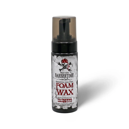 Фото товару: Піна для укладки волосся Barbertime Foam Wax 150мл
