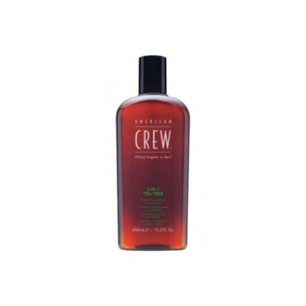 Фото товару: Шампунь American Crew 3 IN 1 Tea Tree Shampoo 450 мл