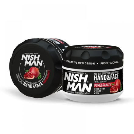 Фото товару: Крем для рук та обличчя Nishman Hand & Face Cream Pomgranate 300 мл