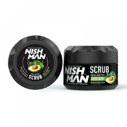 Фото товару: Скраб для обличчя Nishman Avocado Face Scrub 300 мл