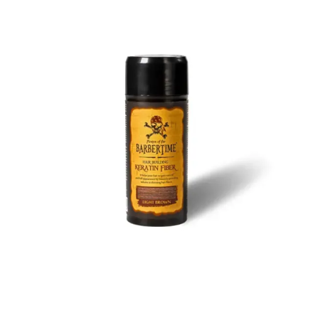 Фото товару: Пудра для волосся Barbertime Hair Building Fiber Light Brown 21 г