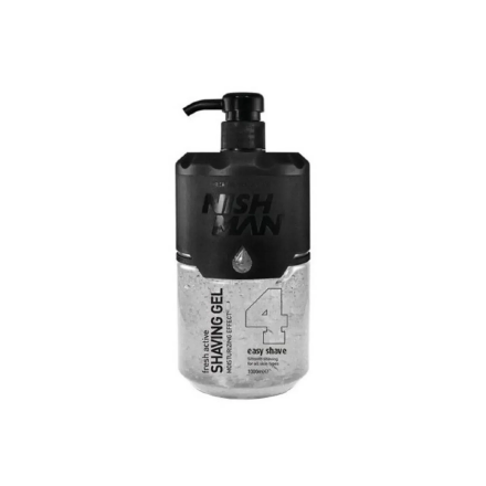 Фото товару: Гель для гоління Nishman Shaving Gel No.4 Fresh Active 1000ml