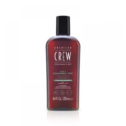 Фото товару: Шампунь American Crew Relaxing Shampoo, Conditioner and Body wash 250мл