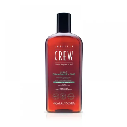 Фото товару: Шампунь American Crew Relaxing Shampoo, Conditioner and Body wash 450мл