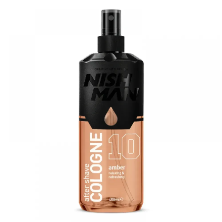 Фото товару: Одеколон після гоління Nishman Amber Cologne No.10 400 мл