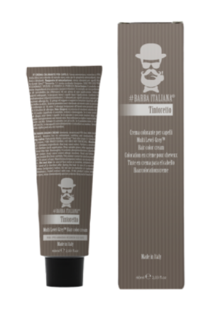 Крем-фарба для волосся Barba Italiana Tintoretto Multi Level Grey Hair Color Cream nr.6 60 мл