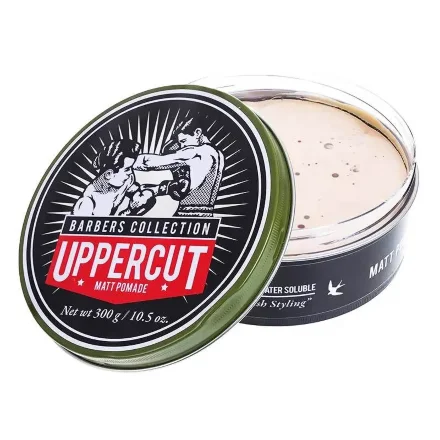 Матова помада Uppercut Deluxe Matt Pomade Barber Tin 300 г
