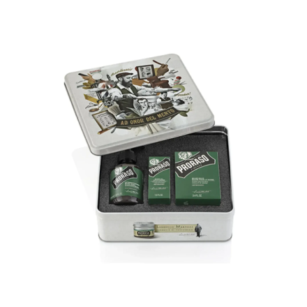 Фото товару: Набір для бороди Proraso Metal Box Beard Care - Refresh