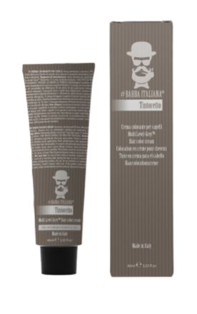 Крем-фарба для волосся Barba Italiana Tintoretto Multi Level Grey Hair Color Cream nr.9 60 мл
