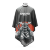 Пеньюар Kabuto Master Barber Cape Red