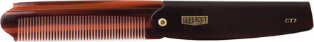 Гребінь Uppercut Deluxe CT7 Tortoise Flip Comb