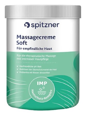 Крем масажний для тіла Spitzner Massagecreme Soft 1000 мл