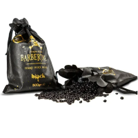 Твердий віск для депіляції Barbertime Hard Wax Beans (BLACK) 500 г