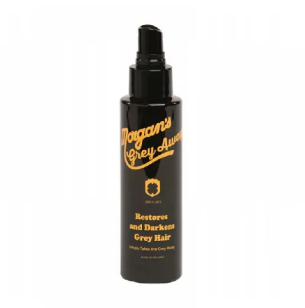Фото товару: Засіб для відновлення кольору волосся Morgans Hair Darkening Liquid Colour Restorer 120мл
