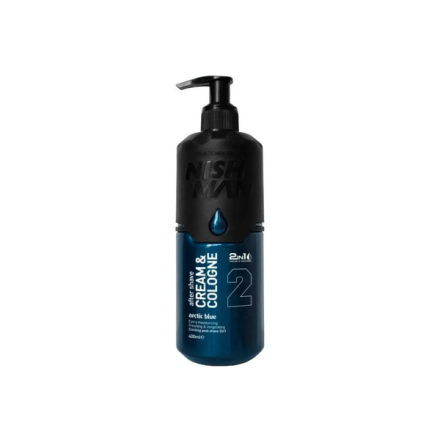 Фото товару: Бальзам після гоління Nishman After Shave Artic Blue No.2 400ml