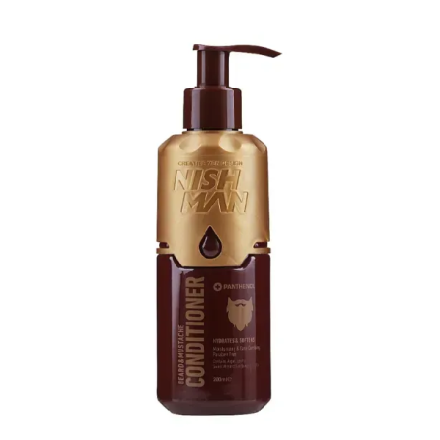 Фото товару: Кондиціонер для бороди та вусів Nishman Beard and Mustache Care Conditioner 200 мл