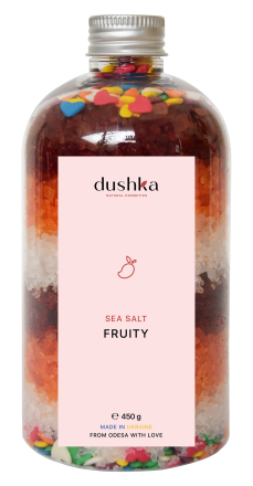 Сіль для ванни Fruity, 450 г