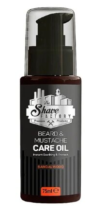 Олія для бороди та вусів The Shave Factory Beard & Moustache Care Oil Sandalwood 75 мл