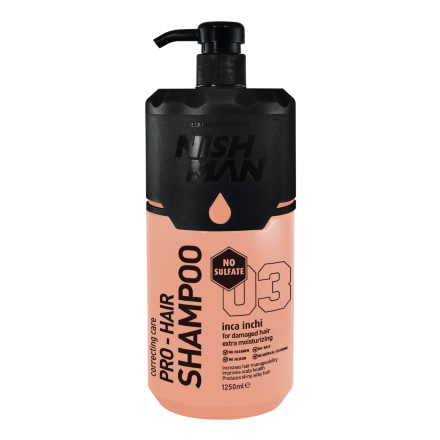 Шампунь для волосся Nishman Pro-Hair Shampoo INCA INCI 1250мл