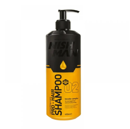 Фото товару: Шампунь Nishman Pro-Hair Shampoo 400ml