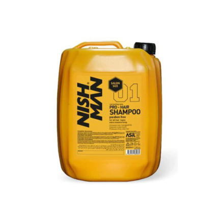Фото товару: Шампунь Nishman Pro-Hair Shampoo 5000ml