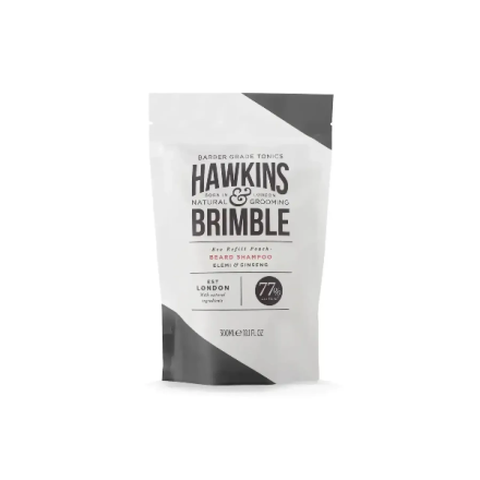 Фото товару: Шампунь для бороди Hawkins & Brimble Beard Shampoo Pouch 300мл