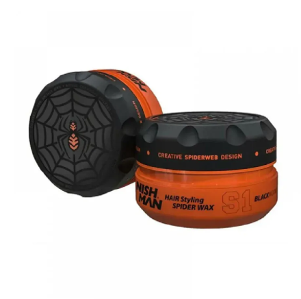 Фото товару: Віск-павутинка для волосся Nishman Spider Wax Blackwidow S1
