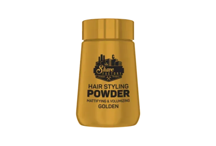 Фото товару: Пудра для укладки The Shave Factory Golden 20 г