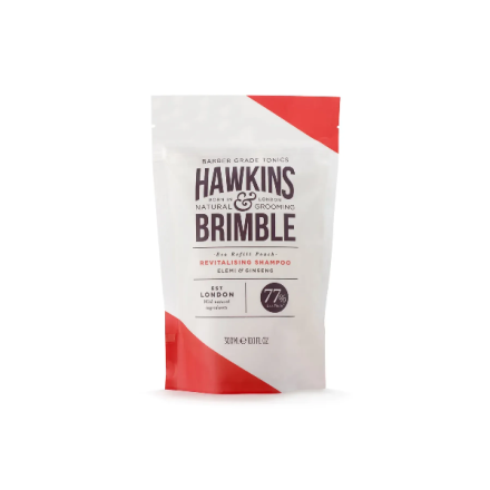 Фото товару: Відновлюючий шампунь zip-пакет Hawkins & Brimble Revitalising Shampoo Pouch 300 мл