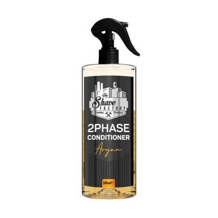 Фото товару: Кондиціонер для волосся та бороди The Shave Factory 2 Phase Beard & Hair Conditioner Argan 500 мл