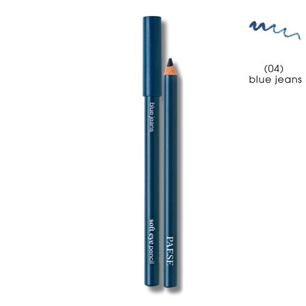 Фото товару: Олівець для очей SOFT EYE PENCIL PAESE - (04) blue jeans