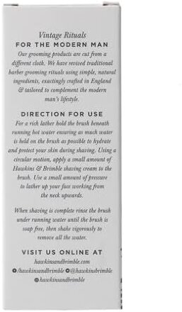 Помазок для гоління Hawkins & Brimble Shaving Brush - synthetic