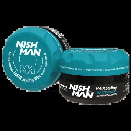Фото товару: Матовий віск Nishman Matte Pomade М4 100 мл